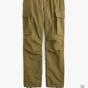 Jcrew x Wallace & Barnes : Men's Olive Cargo Pants with Utility Pockets (32wx34L